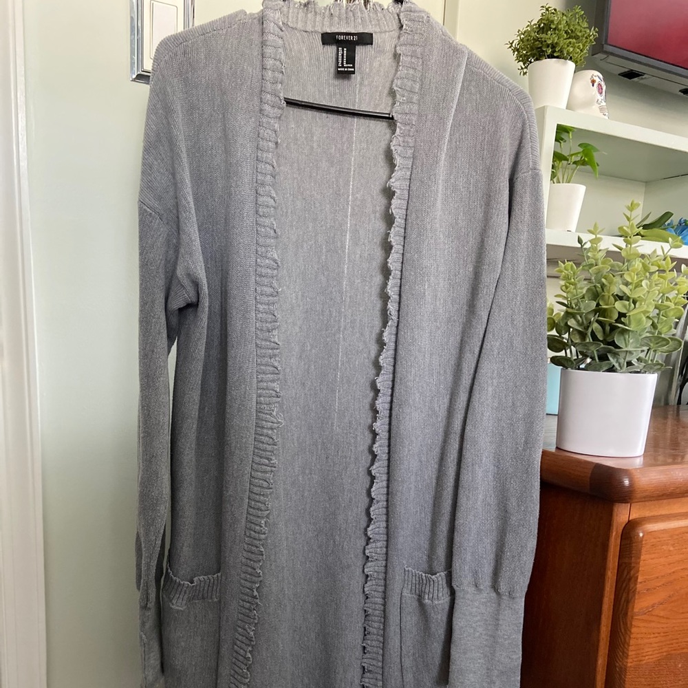 Extra Long Cardigan
